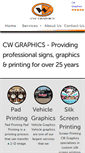 Mobile Screenshot of cwgraphicsusa.com